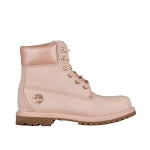 Light Pink Timberland Boots (Never Worn)